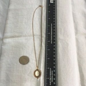 **SOLD** GF Cameo Necklace - 17” (C558)